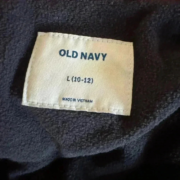 Old Navy warm Fall Winter Fleece Lined Puffer Vest Kids Size L(10/12) - Picture 4 of 6